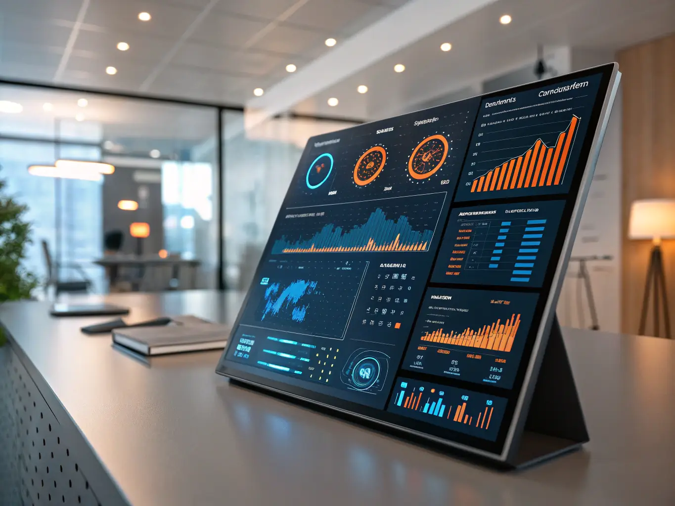 A screenshot of the AI dashboard with project templates and analytics.